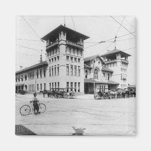 1910 Union Station Charleston SC Magnet