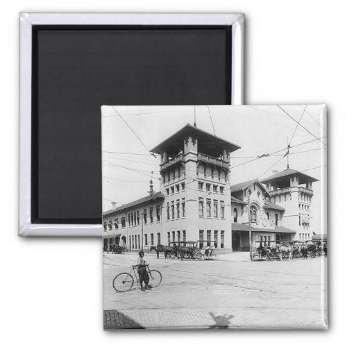 1910 Union Station Charleston SC Magnet