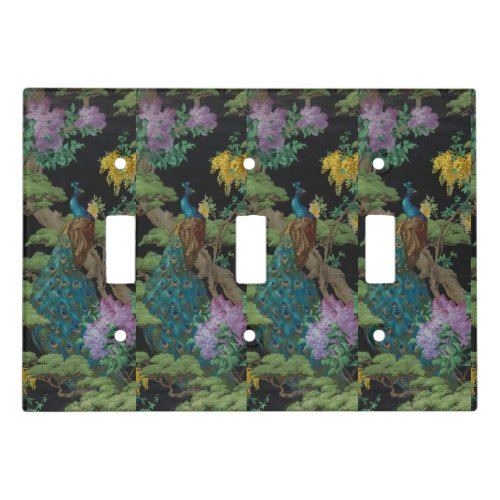 1910 Vintage Wallpaper The Cedar Tree Light Switch Cover