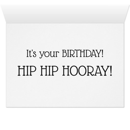 1910'S CROWD CHEERING PHOTO HIP HIP HOORAY! (Inside Horizontal (Bottom))