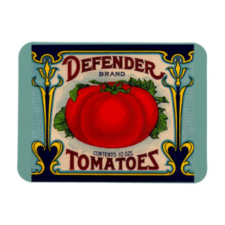 1910s Defender brand tomatoes label Magnet