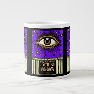 1911 International Hygiene Conference Dresden Giant Coffee Mug