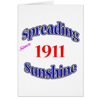 1911 Spreading Sunshine