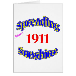 1911 Spreading Sunshine Cards