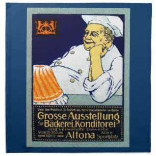 1912 Bakery + Confectionery Exhibition Napkin