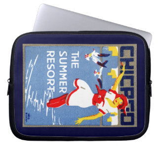 1912 Chicago, The Summer Resort Laptop Sleeve