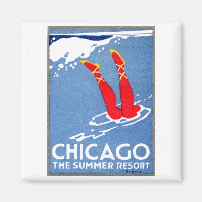 1912 Chicago, The Summer Resort Magnet (Front)