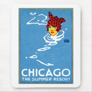 1912 Chicago, The Summer Resort Mouse Pad