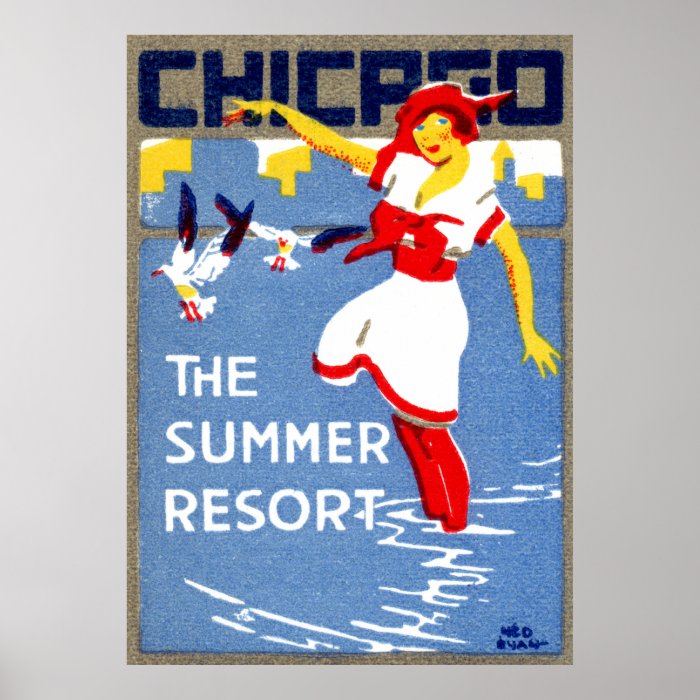 1912 Chicago, The Summer Resort Posters