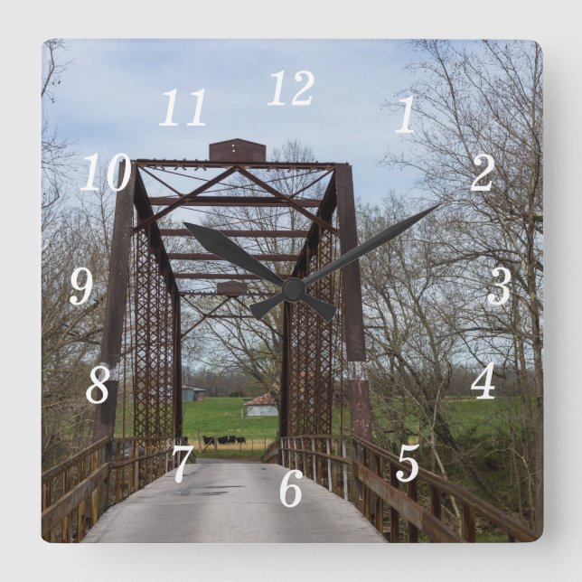 1912 Green Bridge Wall Clock (Front)