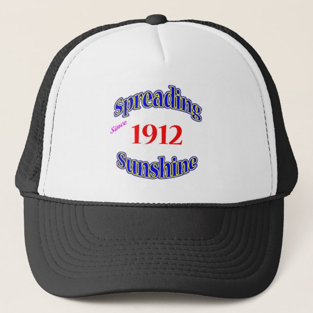 1912 Spreading Sunshine Trucker Hat (Front)