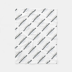 1912 Titanic 1 Fleece Blanket