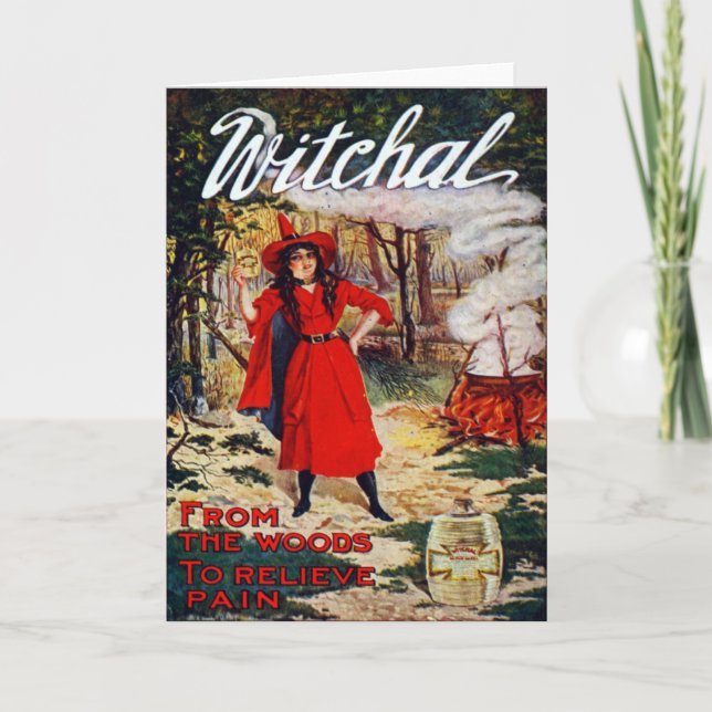 1912 Witchal Witch Card (Front)