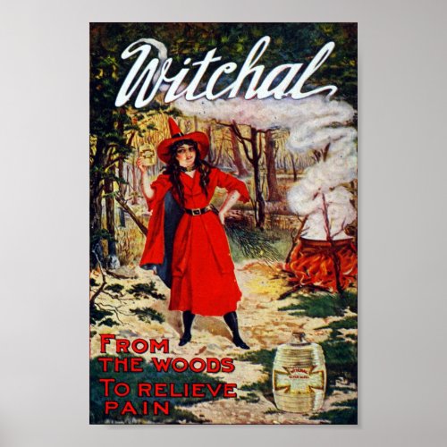 1912 Witchal Witch Poster