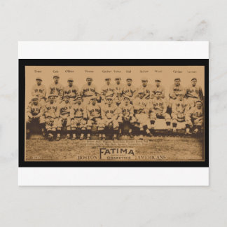 1913 Boston Red Sox Fatima Tobacco Card Print