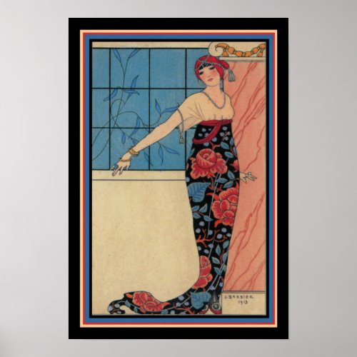 1913 George Barbier Art Deco Print 13 x 19