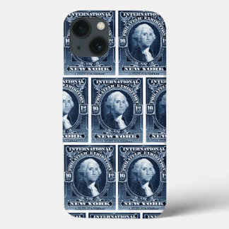 1913 New York Philatelic Exhibit iPhone 13 Case