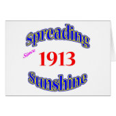 1913 Spreading Sunshine (Front Horizontal)