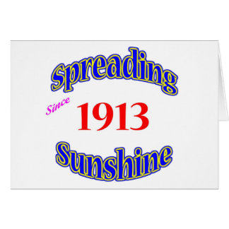 1913 Spreading Sunshine Cards