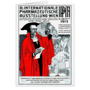 1913 Vienna Pharmacy Poster Cards