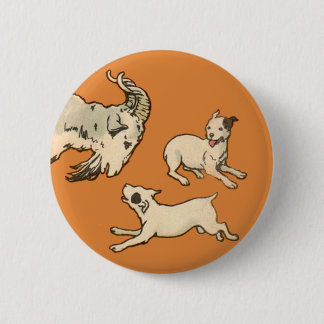 1914 billygoat and dogs button
