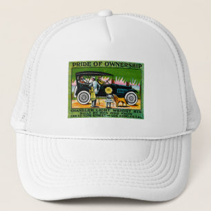 1914 Chandler Automobile Poster Trucker Hat