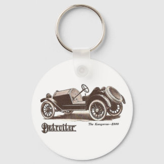 1914 Detroiter Auto Illustration Keychain