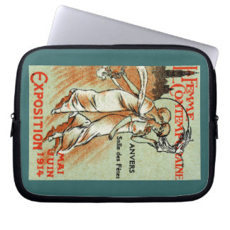 1914 Expo for The Modern Woman Laptop Sleeve