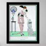 1914, French, Art Deco Fashion Poster<br><div class="desc">1914 French Deco Fashion Print-11x14 shown here. Available in other sizes.</div>