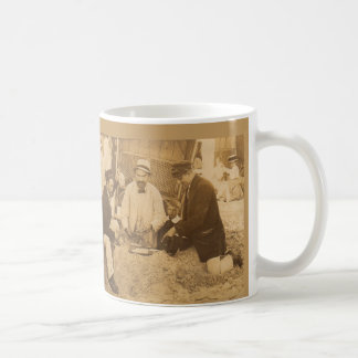 1914 fun on the beach RPPC Coffee Mug