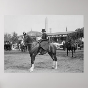 1914 Horse Show Photo Poster