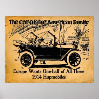 1914 Hupmobile Reproduction Print
