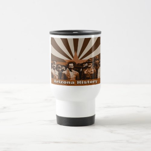 1914 Obregon Villa Pershing Patton travel mug