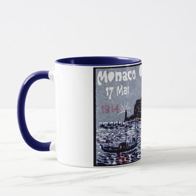 1914 Venetian Festival of Monaco Mug (Left)