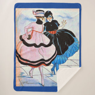 1915 Annie and Susie Sherpa Blanket