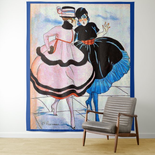 1915 Annie and Susie Tapestry (In Situ)