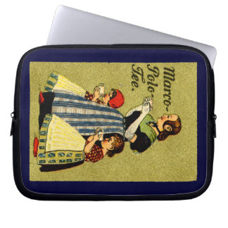 1915 Enjoy Marco Polo Tea Laptop Sleeve