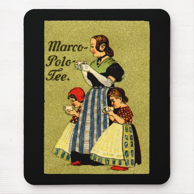 1915 Enjoy Marco Polo Tea Mouse Pad (Front)