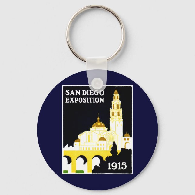 1915 San Diego Exposition Keychain (Front)