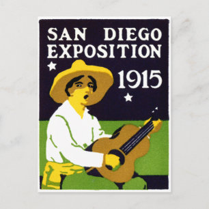 1915 San Diego Exposition Postcard
