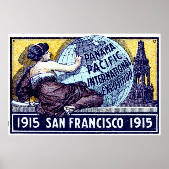 1915 San Francisco Exposition Poster (Front)