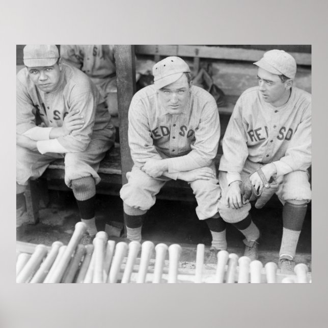 1916 Boston Baseball Poster (Front)