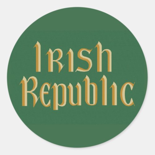 1916 Easter Rising Sticker