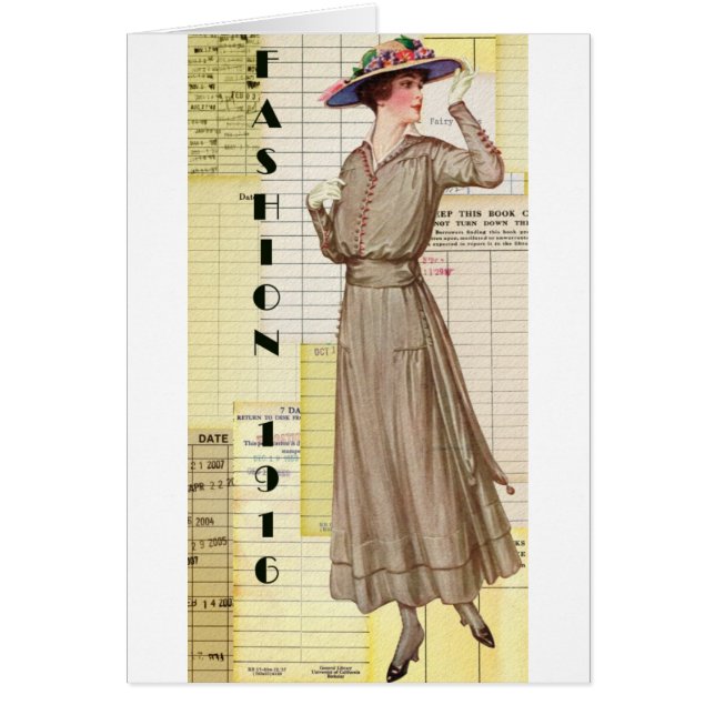 1916 Fashion Cards (Front)