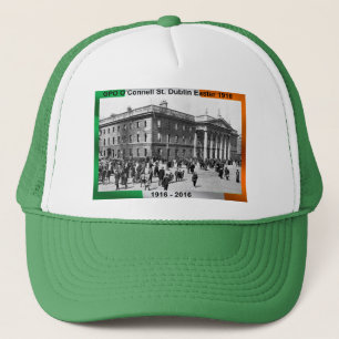 1916 Irish image for Trucker-Hat Trucker Hat