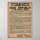 1916 Irish Proclamation - Original Copy
