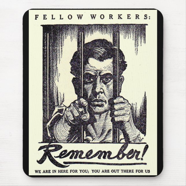 1917 Fellow Workers Remember! Mouse Pad (Front)