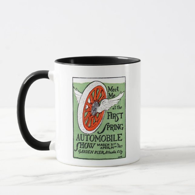 1917 New Jersey Spring Auto Show Mug (Left)