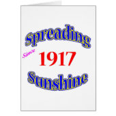1917 Spreading Sunshine (Front)