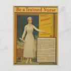 1917 WWI Poster Be A Trained Nurse